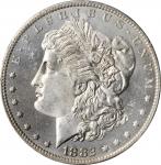 1882-O Morgan Silver Dollar. MS-65+ PL (PCGS).