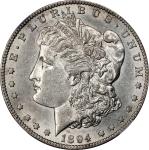 1894-S Morgan Silver Dollar. AU-58 (NGC).