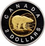 CANADA. 2 Dollars Piefort, 1996. Ottawa Mint. NGC PROOF-69 Ultra Cameo.