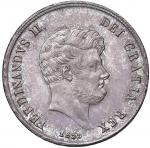 Italian mints. NAPOLI Ferdinando II (1830-1859) Mezza piastra 1857 - Magliocca 593 AG (g 13 81)