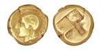 古希腊爱奥尼亚地区福基亚城1/6 琥珀金标币一枚ZDGS CH VF 1123081500007 重2.47g