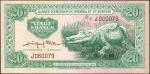 RWANDA-BURUNDI. Banque dEmission du Rwanda et du Burundi. 20 Francs, 1960. P-3a. Choice About Uncirc