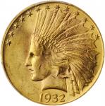 1932 Indian Eagle. MS-62 (PCGS).