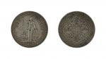 站洋1911年香港不列颠尼亚女神站像壹圆银币