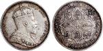1904-B海峡殖民地1元银币，PCGS XF45
