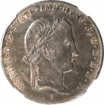 AUSTRIA. Taler, 1837-A. Vienna Mint. Ferdinand I. NGC MS-61.