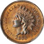 1868 Indian Cent. MS-66 RB (PCGS). CAC.