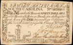 SC-158. South Carolina. February 8, 1779. $90. Choice Very Fine.