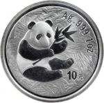 2000年10元。熊猫系列。