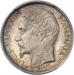 FRANCE IIe République (1848-1852). 1 franc Louis-Napoléon Bonaparte 1852, A, Paris.