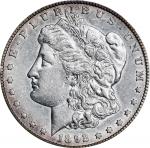 1892-CC Morgan Silver Dollar. AU-50 Details--Cleaned (ICG).