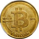 2011 Casascius 1 Bitcoin (BTC). Loaded. Firstbits 13FvPEep. Series 1. CASACIUS Error. Brass. 28.5 mm