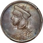 1911-1933年西藏四川卢比银币，PCGS VF Detail，有清洗，#43126141