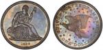 UNITED STATES: AR dollar, 1836, Judd-60, "Gobrecht Dollar Pattern", original strike, an attractive p