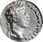 AUGUSTUS, 27 B.C.- A.D. 14. AR Denarius, Lugdunum Mint, 2 B.C.- A.D. 12. ANACS Genuine.