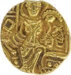 公元330-360年古代丝绸之路克帕拿达国王时期金币二枚，较稀少，极美品
