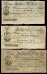 Huddersfield Commercial Bank, (Benjamin and Joshua Ingham & Co.), ｣1, 1816, also 1 guinea (2), 1814,