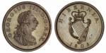 NGC PF64 BN | Ireland, George III (1760-1820), Proof Penny, 1805, in bronzed copper, laureate and dr