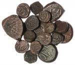 Sri Lanka (Ceylon), Dutch Colony, occupation coinage (c. 1660-1720), AE wreath ¼-Stuiver, 1/8-Stuive
