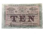 1928年印度新金山中国麦加利银行——天津支行拾圆