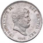 Italian mints. NAPOLI Ferdinando II (1830-1859) Piastra 1858 - Magliocca 568 AG (g 27 54)