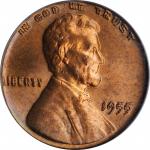 1955 Lincoln Cent. FS-101. Doubled Die Obverse. MS-64 RB (PCGS). OGH.