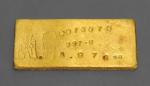 *Lot1287民国时期中央造币厂铸厂徽布图五两厂条一枚
