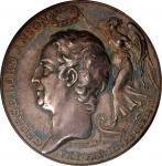 1747 French Fleet Defeated Off Cape Finisterre / Lord Ansons Voyage Around the World Medal. By Pingo