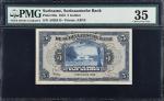 SURINAME. Surinaamische Bank. 5 Gulden, 1942. P-88a. PMG Choice Very Fine 35.