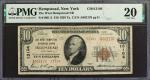 West Hempstead, New York. 1929 Ty. 2 $10 Fr. 1801-2. The West Hempstead NB. Charter #13104. PMG Very
