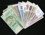  World Banknotes, a group of 15 notes, mostly from Russia, 50 rubles to 10000 rubles, along with Bel