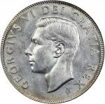 CANADA. 50 Cents, 1949. Ottawa Mint. George VI. PCGS MS-64.