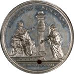 1783 Peace of Versailles "Libertas Americana" Medal. Betts-608. Tin, with Copper Scavenger. MS-61 (P
