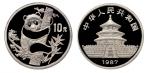 1987年熊猫纪念银币1盎司 NGC PF 67