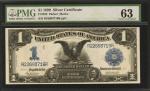 Fr. 232. 1899 $1 Silver Certificate. PMG Choice Uncirculated 63.