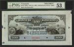 VENEZUELA. Banco de Maracaibo. 100 Bolivares, 18xx (ca. 1897). P-S207s. Specimen. PMG About Uncircul