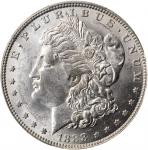 1888-O Morgan Silver Dollar. VAM-1B. Top 100 Variety. Scarface. MS-62 (PCGS).