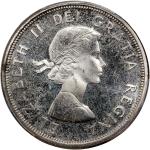 1964年加拿大1元银币，PCGS PL65，#42958835.