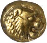 LYDIA. Kroisos, 561-546 B.C. EL Hemihekte (1/12 Stater) (1.17 gms), ca. 610-546 B.C.