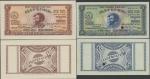 Bank of Ethiopia specimen 2 thalers, 1 June 1933, serial number A 000000, blue & multicoloured, Empe