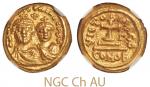 公元613-641年东罗马拜占庭帝国金币/NGCChAU