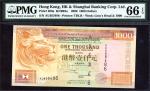 x HongKong and Shanghai Banking Corporation Limited, $1000, 1 September 2000, serial number AU 95548