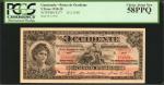 GUATEMALA. Banco de Occidente. 5 Pesos, 1918-20. P-S177. PCGS Currency Choice About New 58 PPQ.
