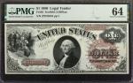 Fr. 28. 1880 $1 Legal Tender Note. PMG Choice Uncirculated 64.