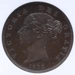 GREAT BRITAIN Victoria ヴィクトリア(1837~1901) 1/2Penny 1839 NGC-PF64BN Proof UNC+