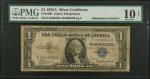 Fr. 1608. 1935A $1 Silver Certificate. PMG Very Good 10 Net. Rust, Left End Split Between Front & Ba