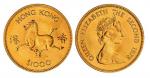 1978年香港马年1000港元生肖纪念金币
