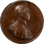 1779 (1845-1860) Captain John Paul Jones / Bonhomme Richard vs. Serapis Medal. Paris Mint Restrike f