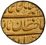 MUGHAL: Muhammad Shah, 1719-1748, AV mohur (10.82g), Shahjahanabad, year 30, KM-439.4, a lovely bold
