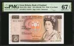 GREAT BRITAIN. Bank of England. 10 Pounds, ND (1984-86). P-379c. PMG Superb Gem Uncirculated 67 EPQ.